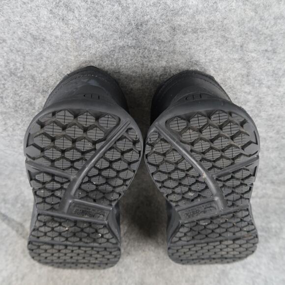 Shoes for Crews Slip Resistant Work Sneaker Womens 11 Galley II Black Leather - Picture 13 of 16